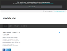 Tablet Screenshot of mediataylor.com